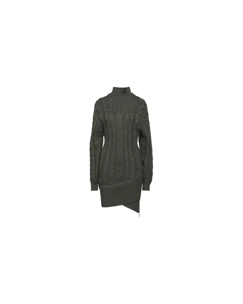 Retrofête KLEIDER - Mini-Kleiderauf YOOX.COM Militärgrün