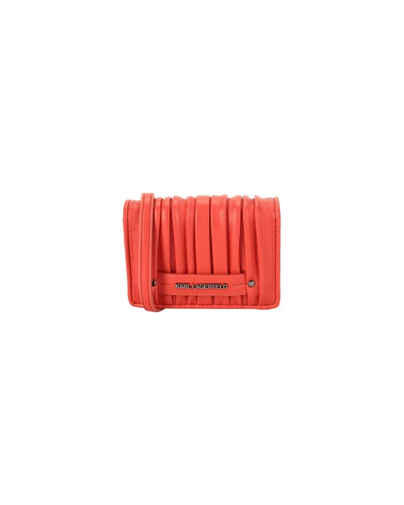 Karl Lagerfeld K/KUSHION CROSSBODY WLT  - TASCHEN - Umhängetascheauf YOOX.COM Orange
