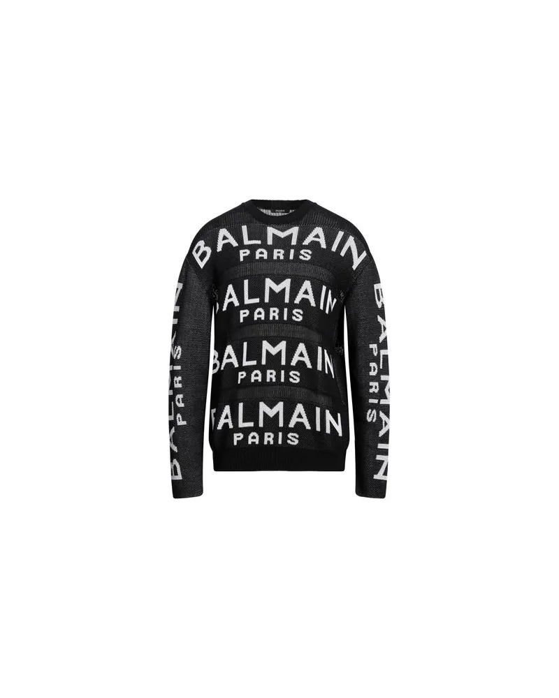 Balmain STRICKWAREN - Pulloverauf YOOX.COM Schwarz