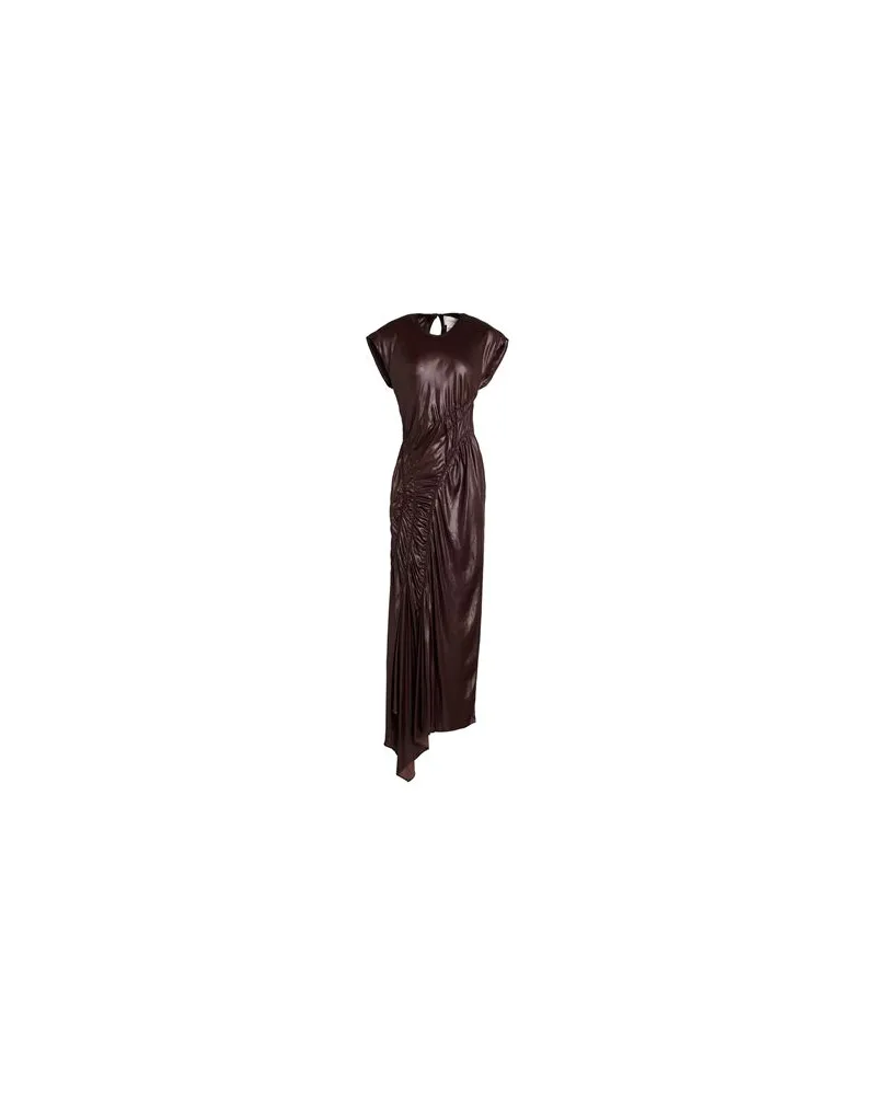 SPORTMAX KLEIDER - Maxi-Kleiderauf YOOX.COM Schokobraun