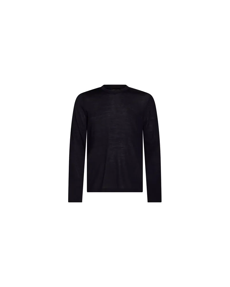 Roberto Collina STRICKWAREN - Pulloverauf YOOX.COM Marineblau
