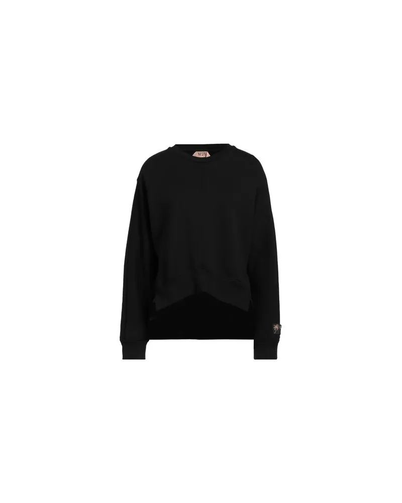 N° 21 TOPS - Sweatshirtsauf YOOX.COM Schwarz