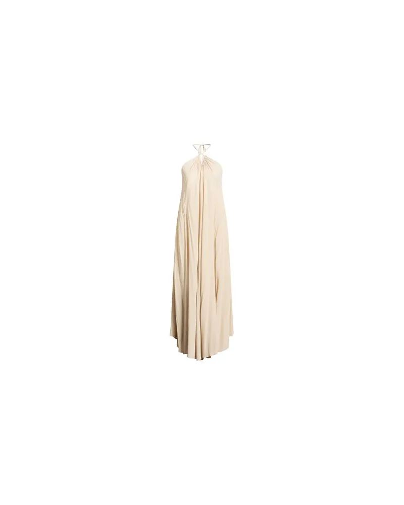 Mauro Grifoni KLEIDER - Maxi-Kleiderauf YOOX.COM Beige