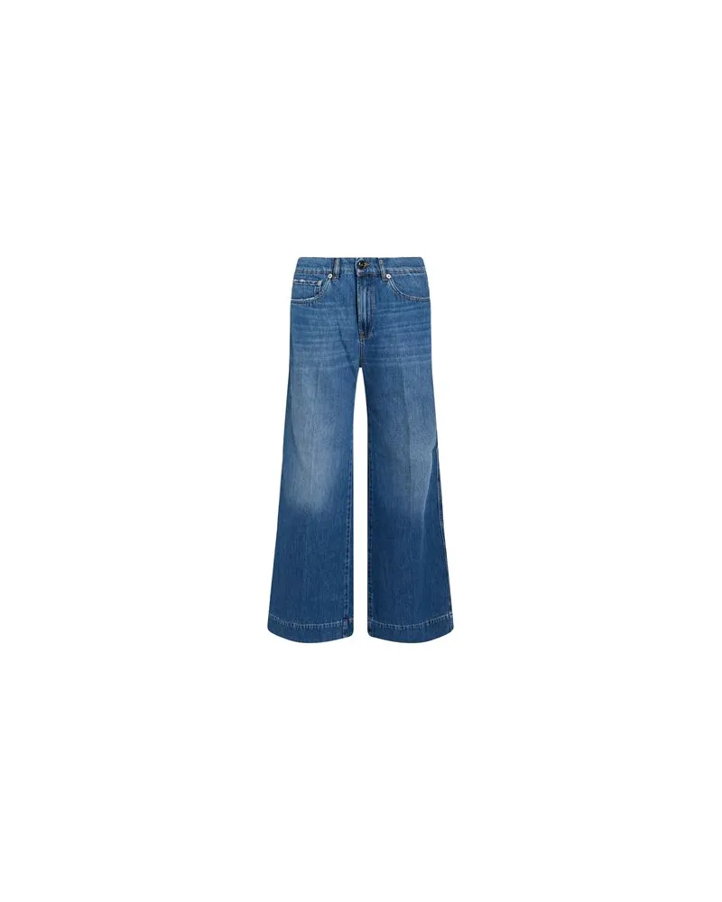 Semicouture HOSEN & RÖCKE - Jeanshosenauf YOOX.COM Blau