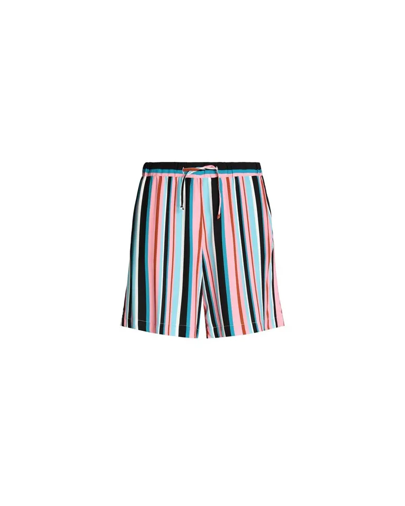 8 by Yoox VISCOSE WIDE LEG SHORTS  - HOSEN & RÖCKE - Shorts & Bermudashortsauf YOOX.COM Rosa