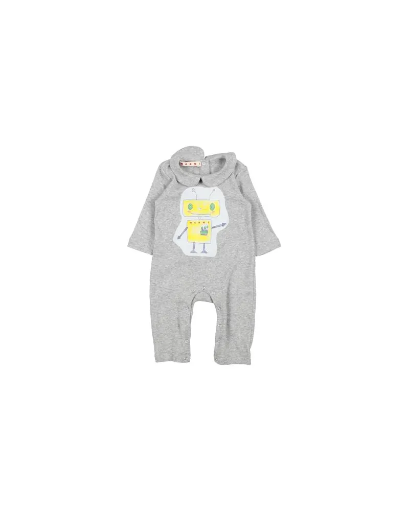 Marni NEUGEBORENE - Babystrampler & -Latzhoseauf YOOX.COM Grau