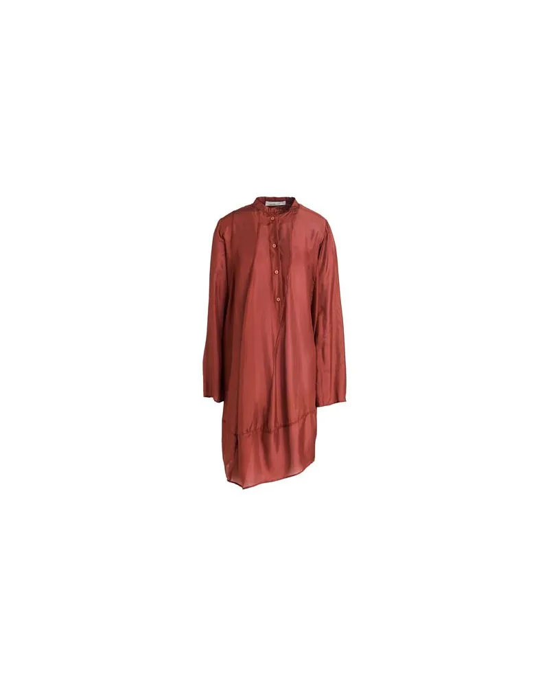 Liviana Conti KLEIDER - Mini-Kleiderauf YOOX.COM Ziegelrot