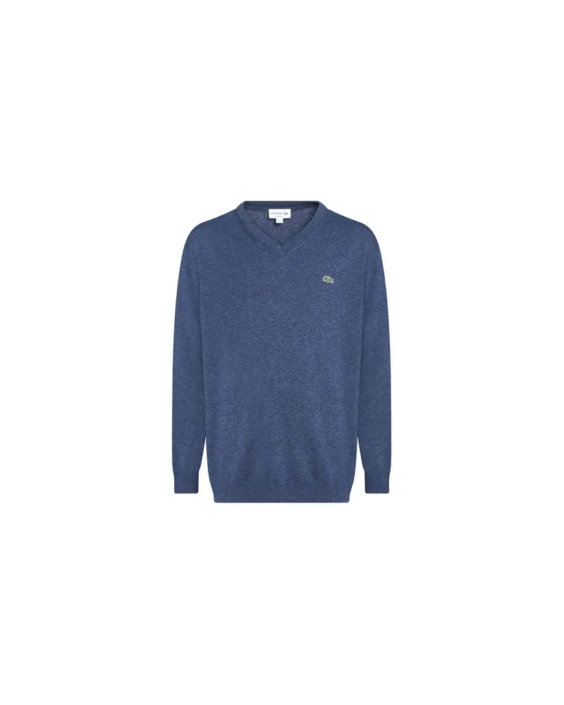 Lacoste STRICKWAREN - Pulloverauf YOOX.COM Blau