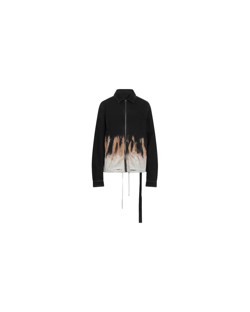 DRKSHDW by Rick Owens JACKEN & MÄNTEL - Jeansjacken/Mäntelauf YOOX.COM Schwarz