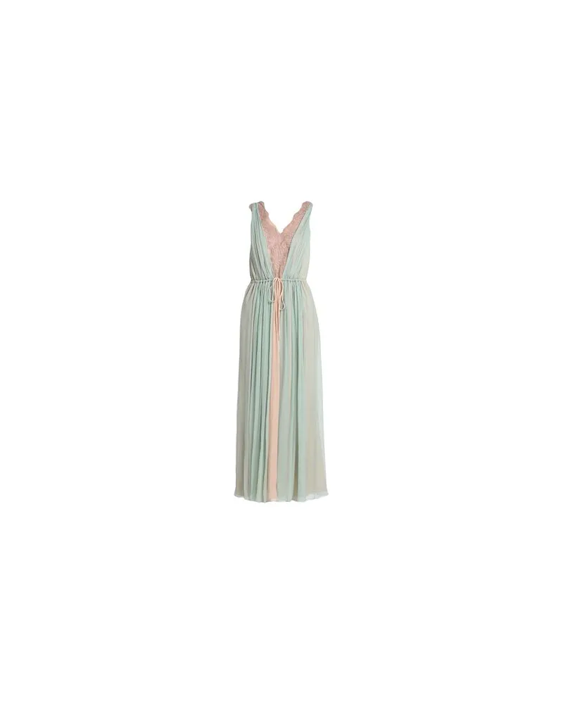 Alberta Ferretti KLEIDER - Maxi-Kleiderauf YOOX.COM Säuregrün