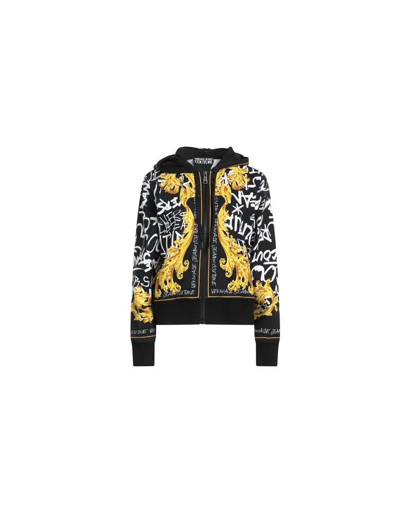 Versace Jeans TOPS - Sweatshirtsauf YOOX.COM Schwarz
