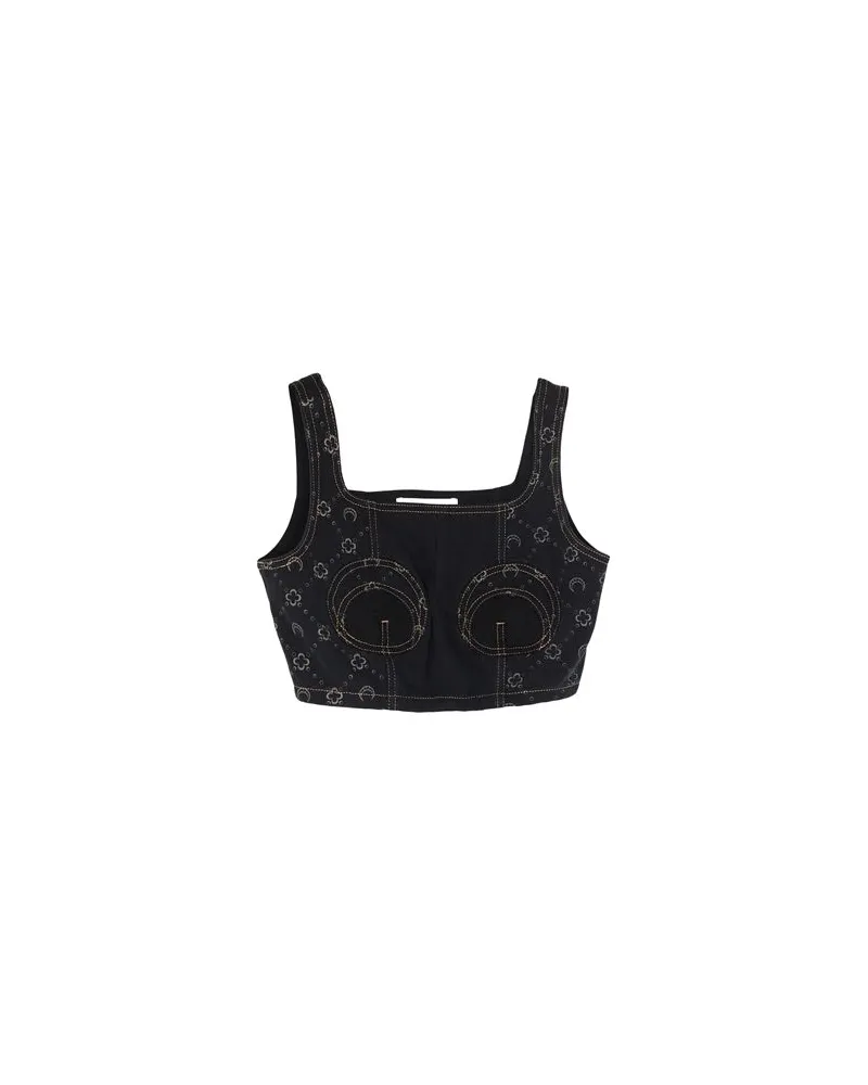 Marine Serre TOPS - Topsauf YOOX.COM Schwarz