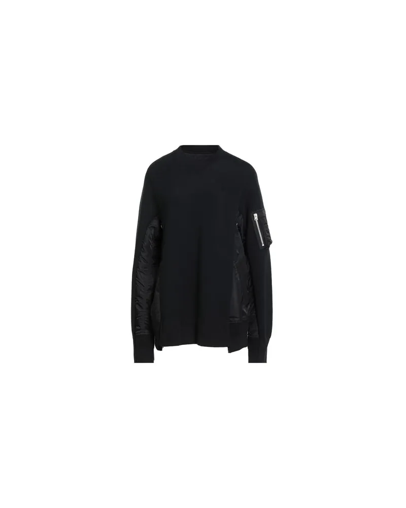 Sacai TOPS - Sweatshirtsauf YOOX.COM Schwarz
