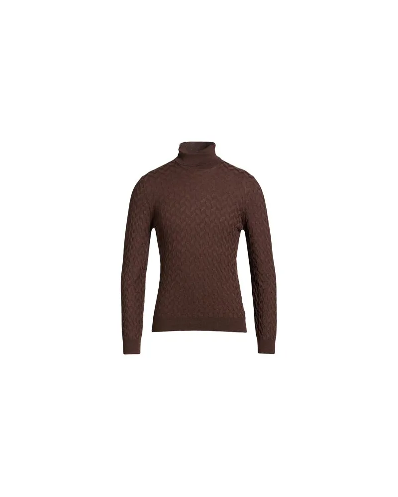 Gran Sasso STRICKWAREN - Rollkragenpulloverauf YOOX.COM Schokobraun