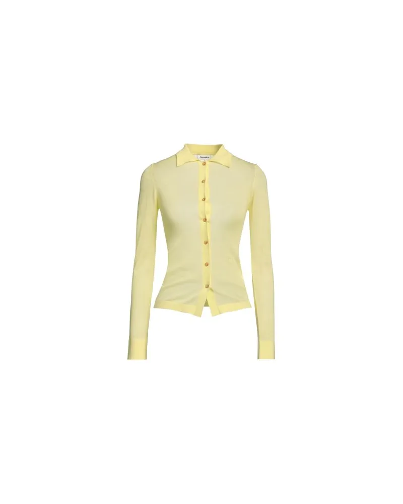 Nanushka TOPS - Hemdenauf YOOX.COM Gelb