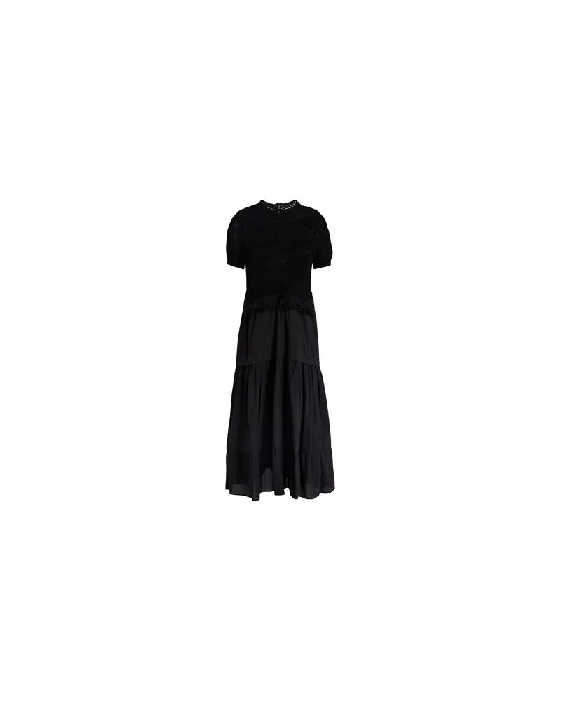 Twin-Set KLEIDER - Midi-Kleiderauf YOOX.COM Schwarz
