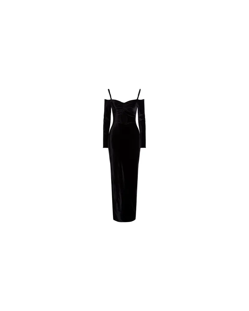 Maygel Coronel KLEIDER - Maxi-Kleiderauf YOOX.COM Schwarz