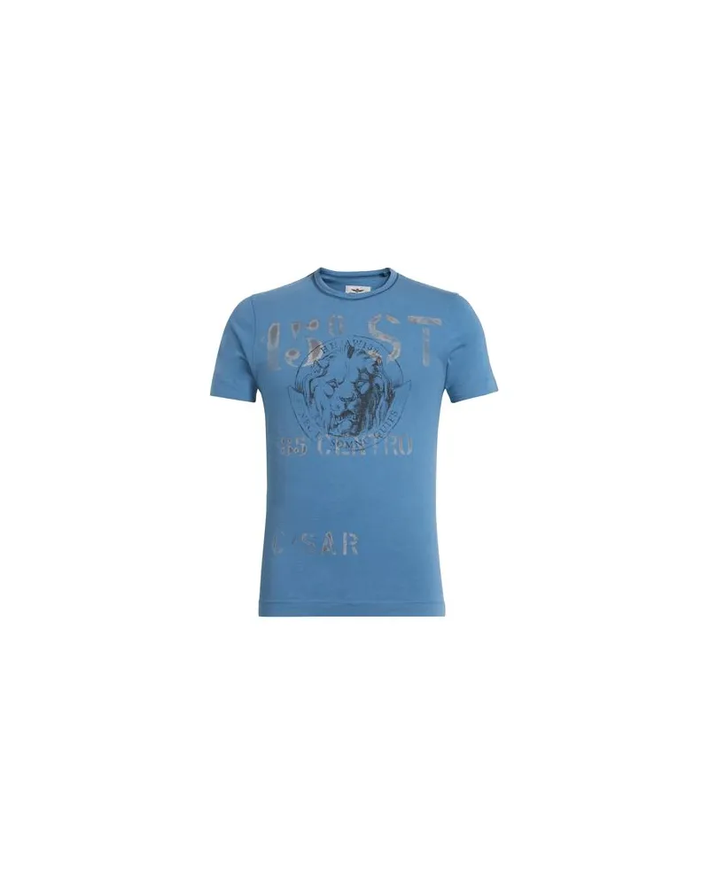 Aeronautica Militare TOPS - T-shirtsauf YOOX.COM Taubenblau