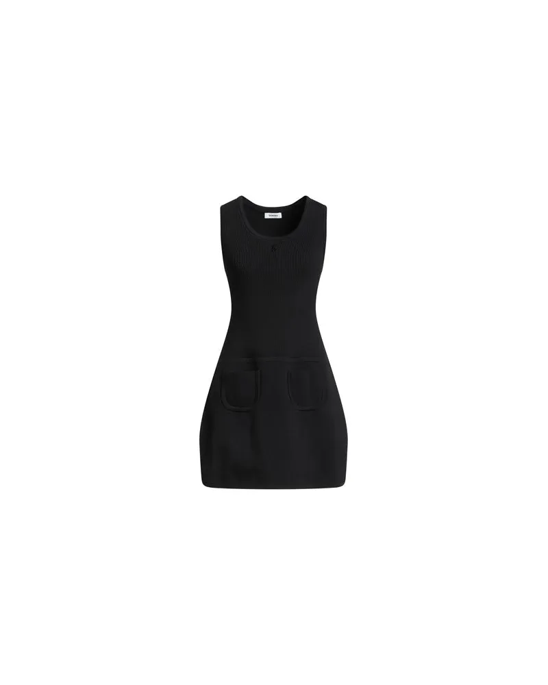 Sandro KLEIDER - Mini-Kleiderauf YOOX.COM Schwarz