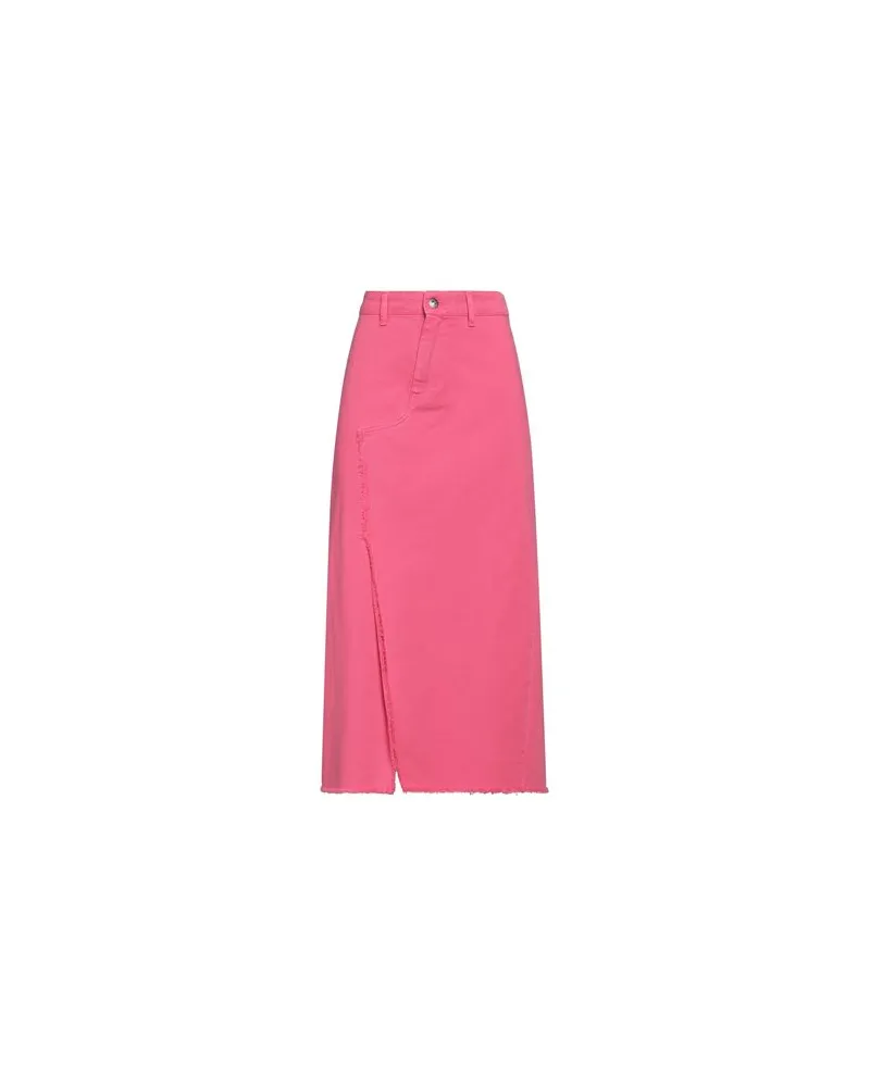 SOLOTRE HOSEN & RÖCKE - Jeansröckeauf YOOX.COM Rosa
