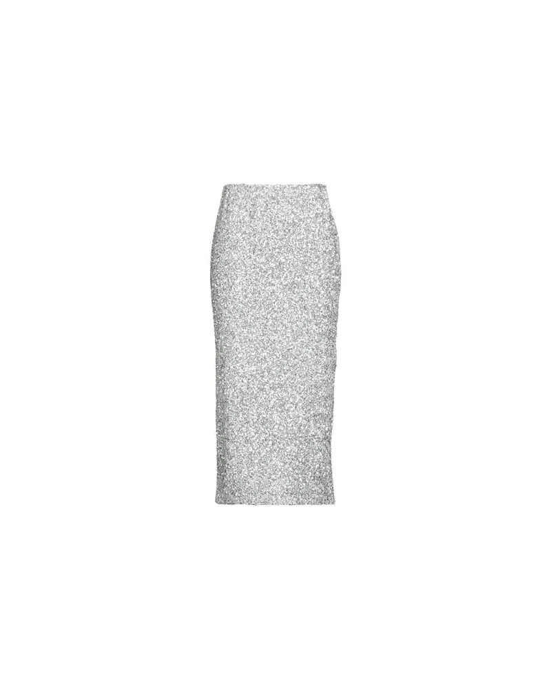 Second Female HOSEN & RÖCKE - Midi-Röckeauf YOOX.COM Silber