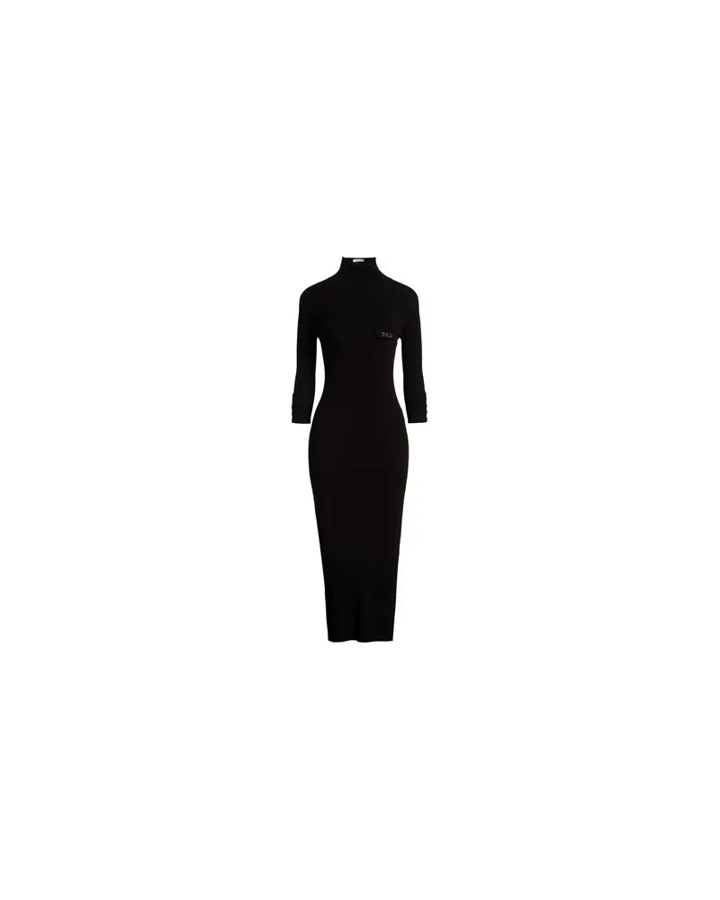 Elisabetta Franchi KLEIDER - Midi-Kleiderauf YOOX.COM Schwarz