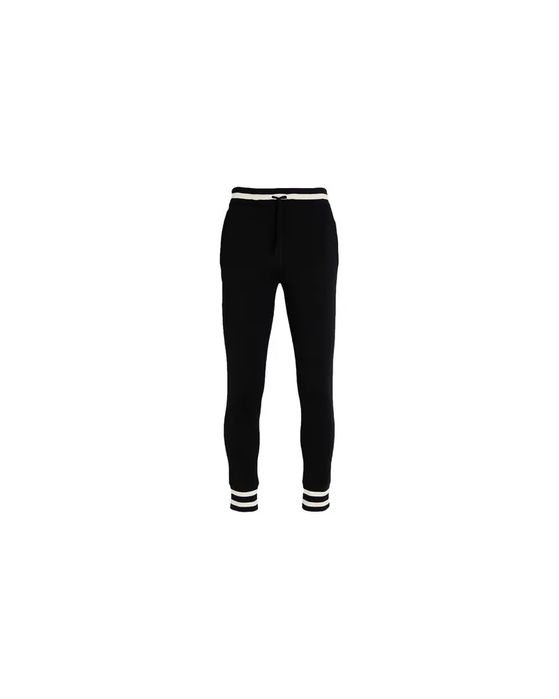 Dolce & Gabbana HOSEN & RÖCKE - Hosenauf YOOX.COM Schwarz