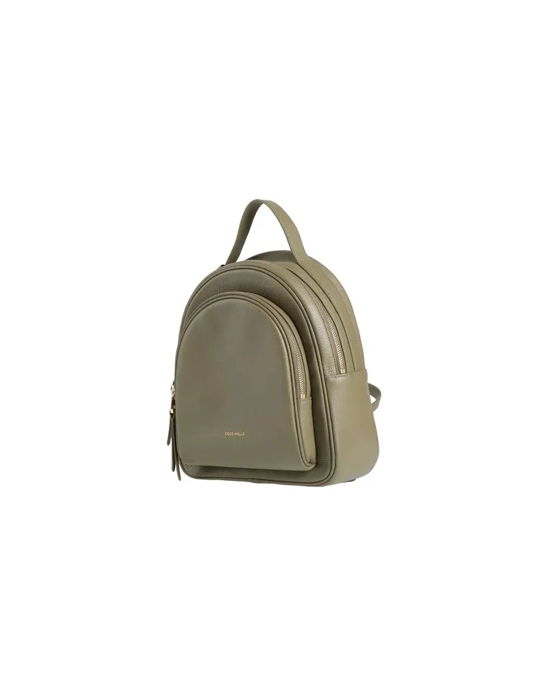 Coccinelle MALORY  - TASCHEN - Rucksäckeauf YOOX.COM Militärgrün