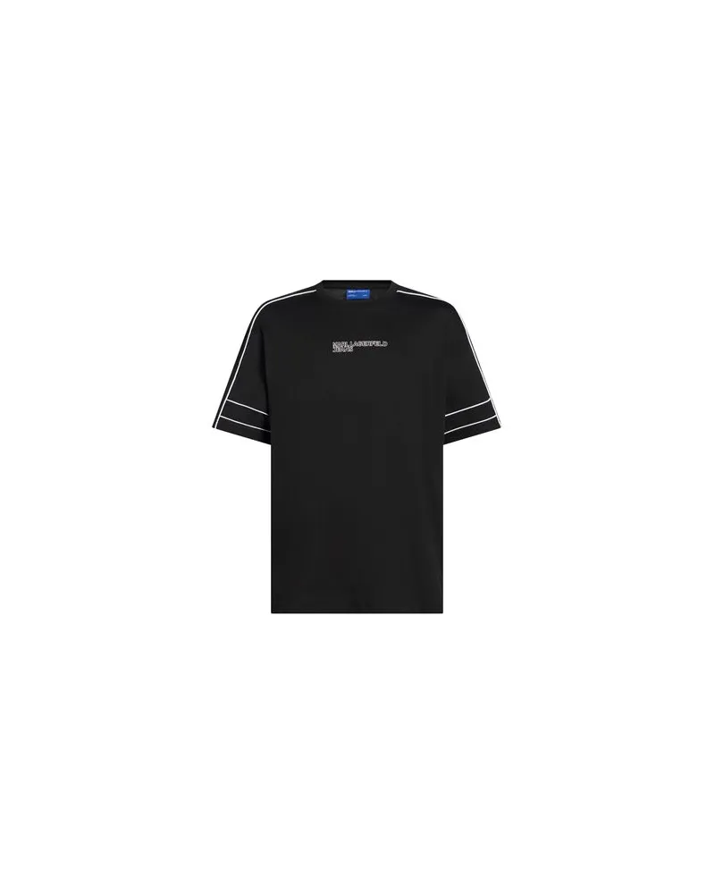 Karl Lagerfeld TOPS - T-shirtsauf YOOX.COM Schwarz