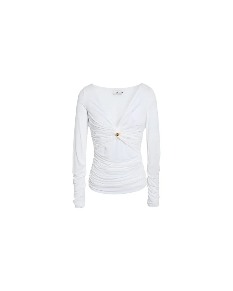 Elisabetta Franchi TOPS - Topsauf YOOX.COM Weiß