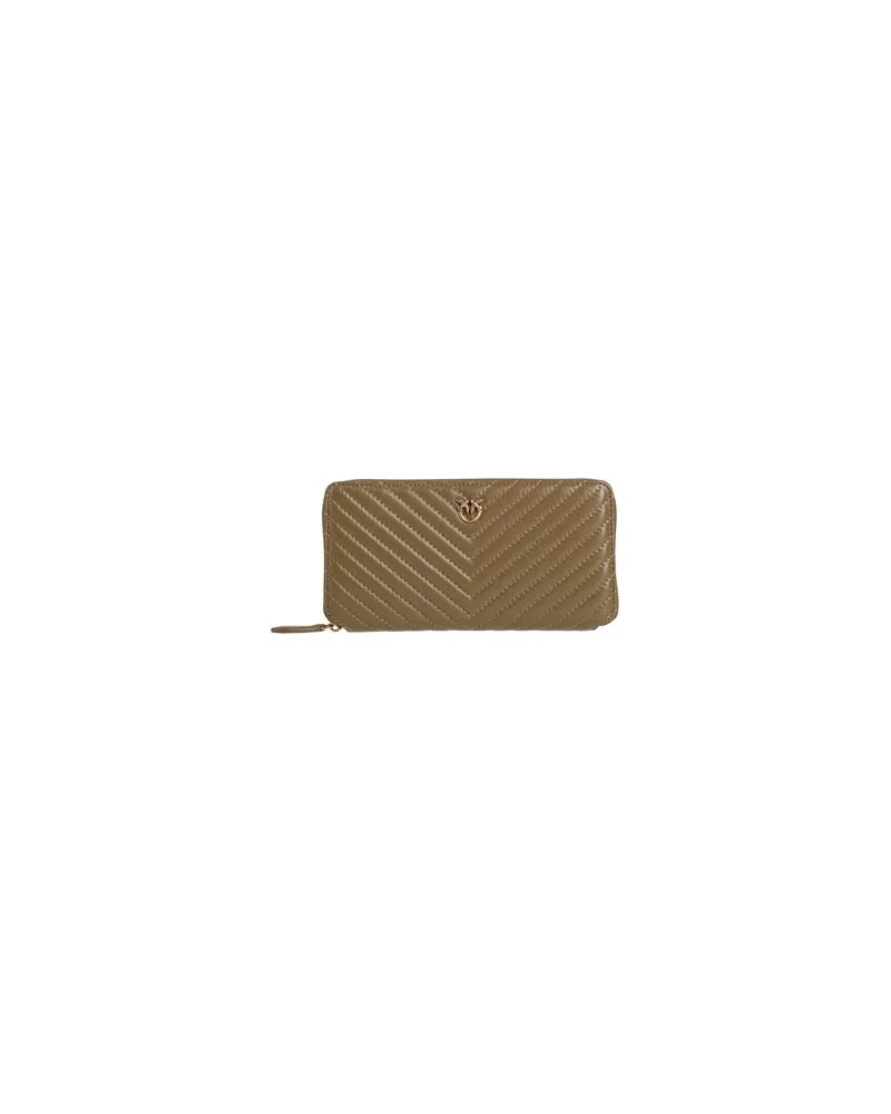 Pinko Kleinlederwaren - Brieftaschenauf YOOX.COM Khaki