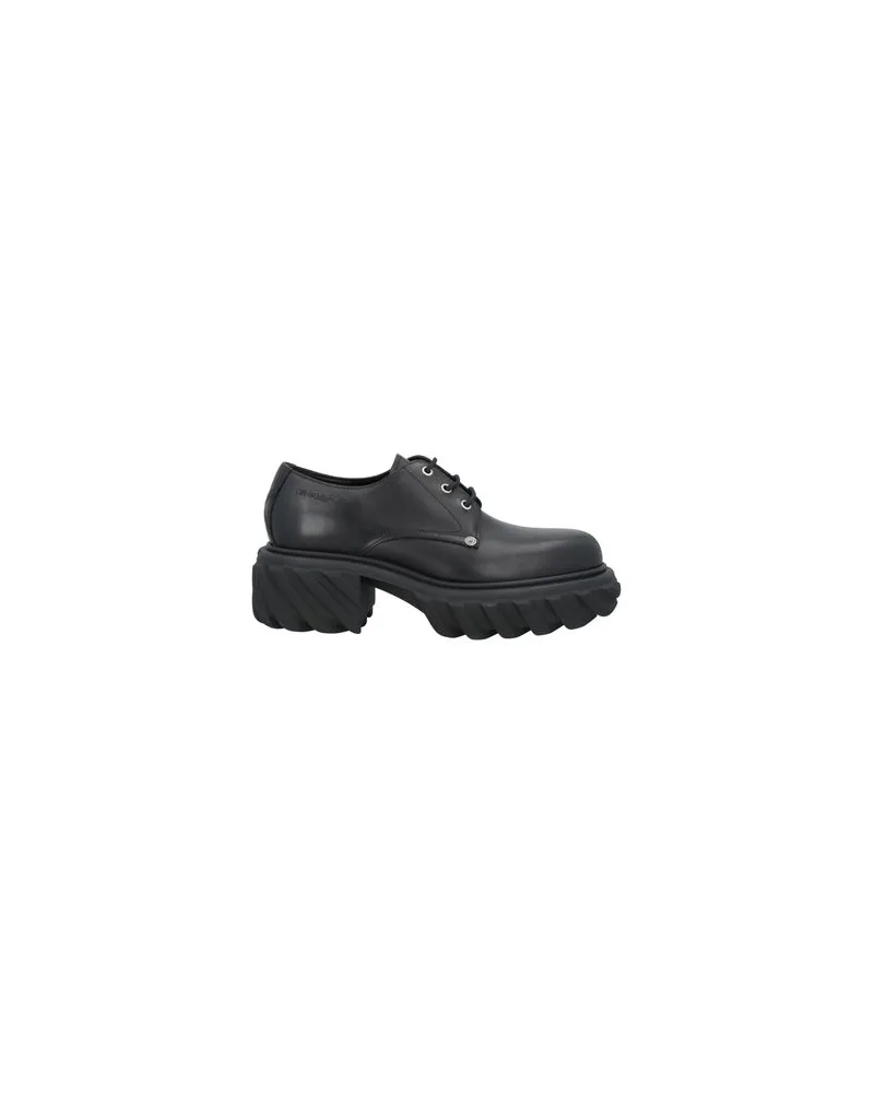 OFF-WHITE SCHUHE - Schnürschuheauf YOOX.COM Schwarz