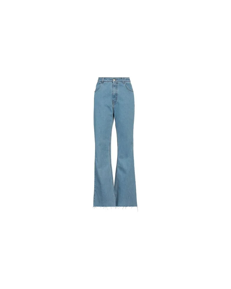 MVP Wardrobe HOSEN & RÖCKE - Jeanshosenauf YOOX.COM Blau