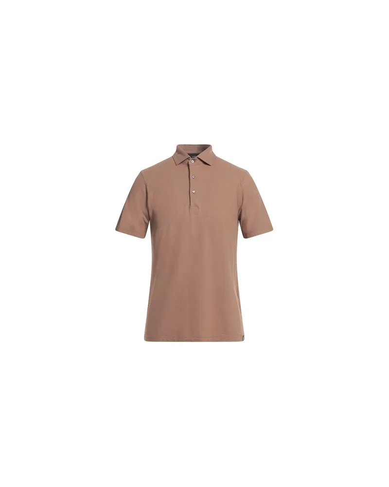 LARDINI TOPS - Poloshirtsauf YOOX.COM Kamel