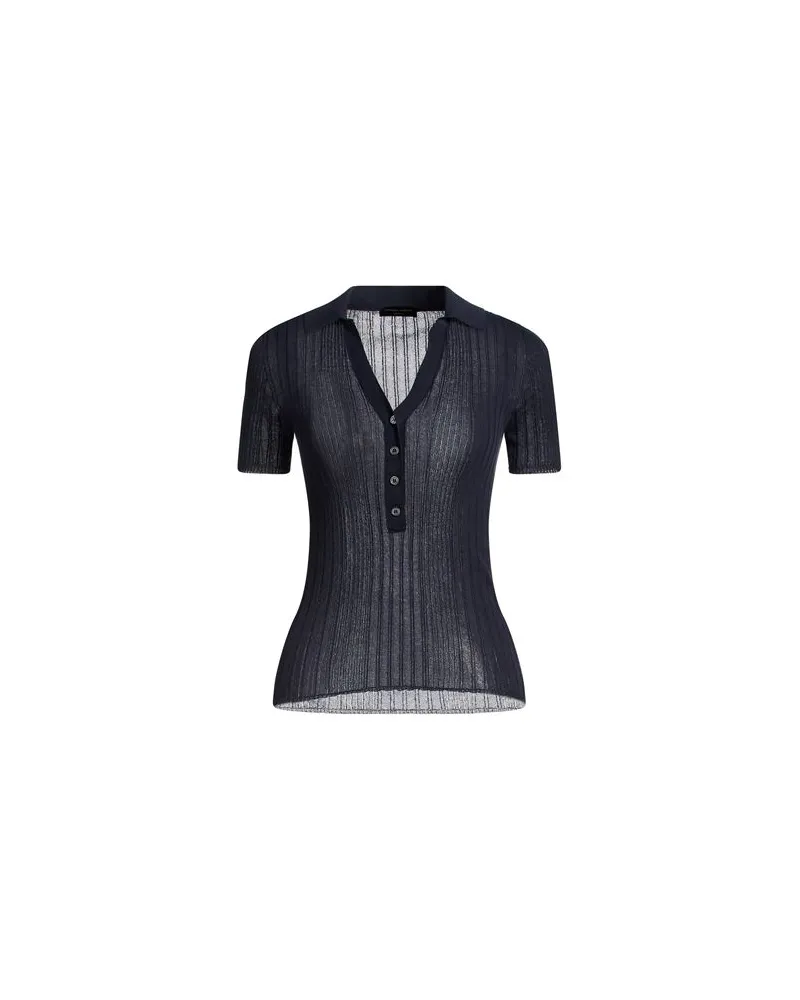 Roberto Collina STRICKWAREN - Pulloverauf YOOX.COM Marineblau