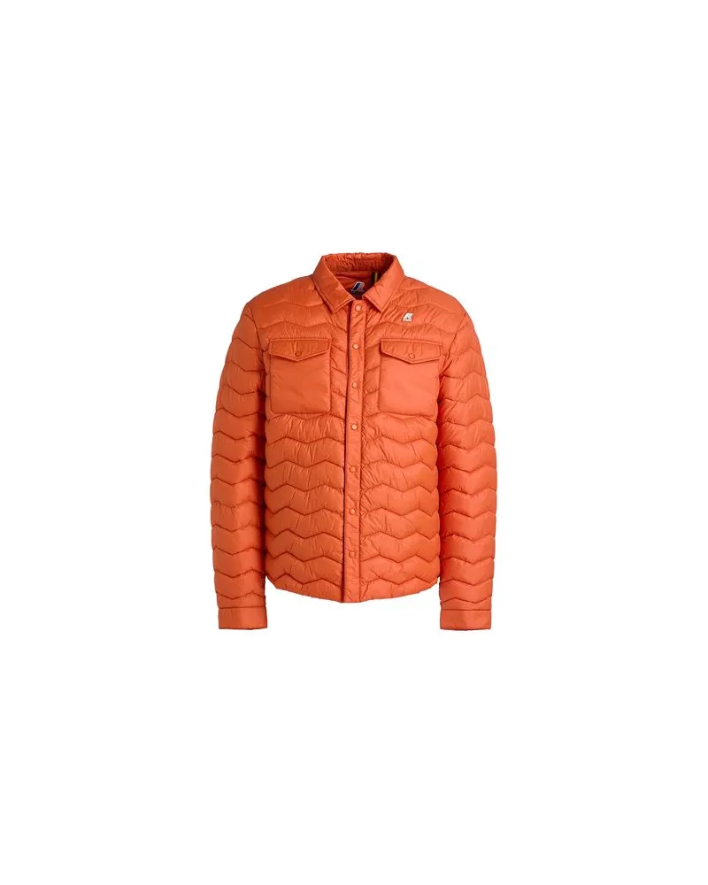 K-Way JACKEN & MÄNTEL - Pufferjacken & Daunenjackenauf YOOX.COM Rostrot