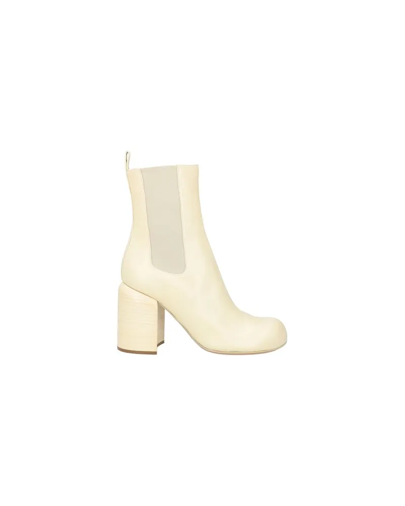 Jil Sander SCHUHE - Stiefelettenauf YOOX.COM Elfenbein