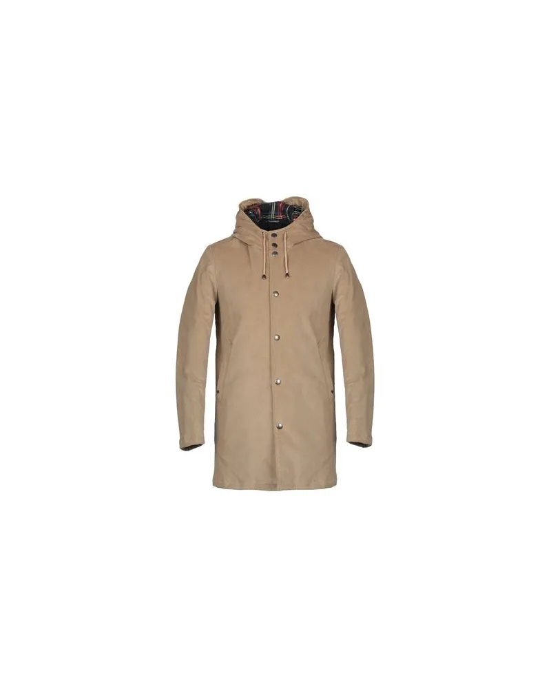 Daniele Alessandrini JACKEN & MÄNTEL - Mäntelauf YOOX.COM Kamel