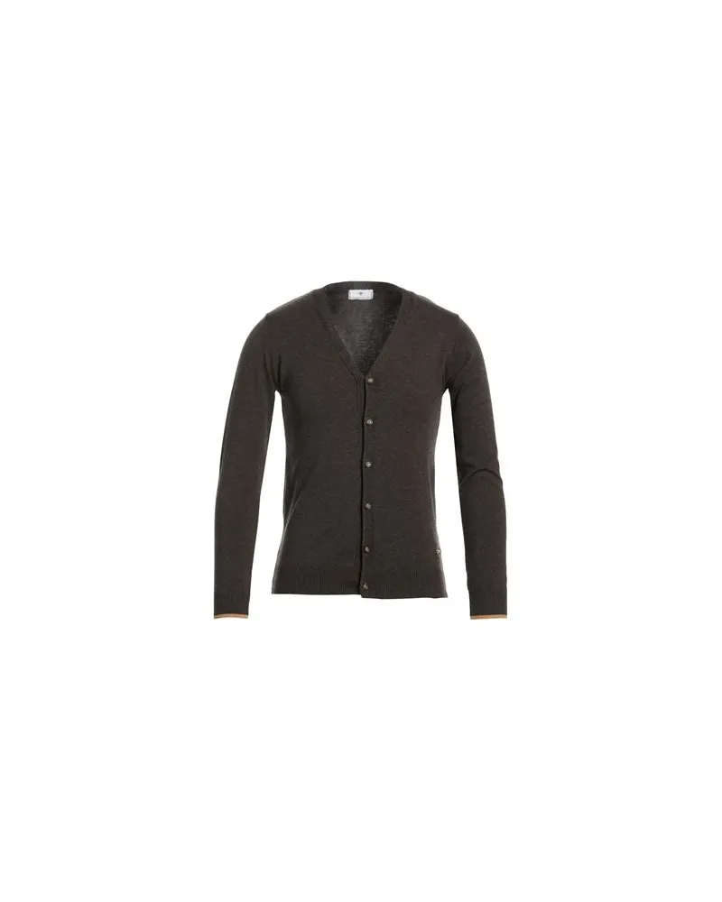 Alessandro Gilles STRICKWAREN - Strickjackenauf YOOX.COM Braungrau