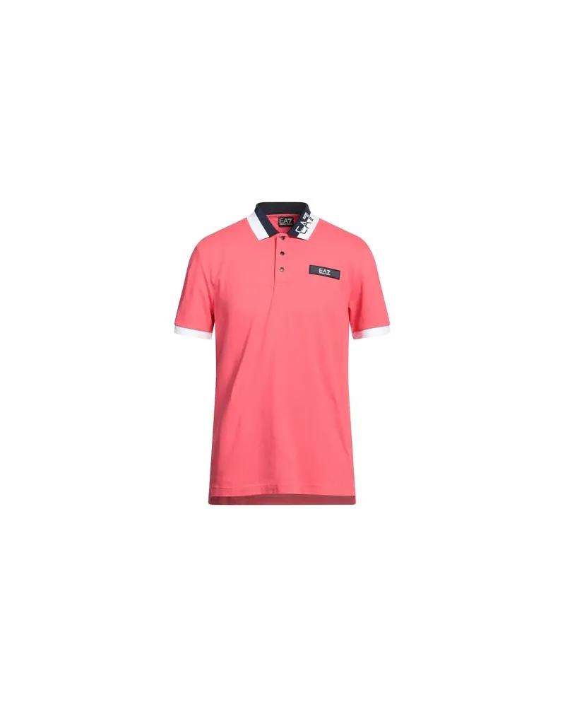 EA7 TOPS - Poloshirtsauf YOOX.COM Koralle