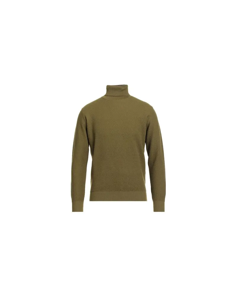 Filippo de Laurentiis STRICKWAREN - Rollkragenpulloverauf YOOX.COM Militärgrün