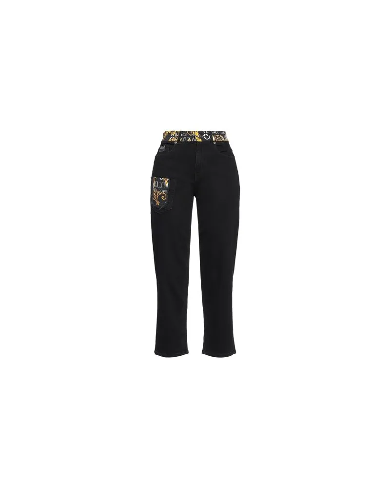 Versace Jeans HOSEN & RÖCKE - Jeanshosenauf YOOX.COM Schwarz