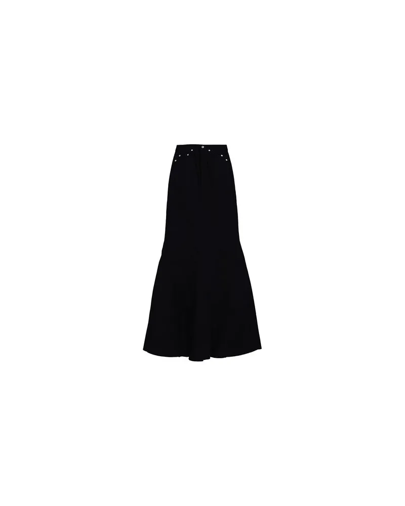 Rick Owens HOSEN & RÖCKE - Jeansröckeauf YOOX.COM Schwarz