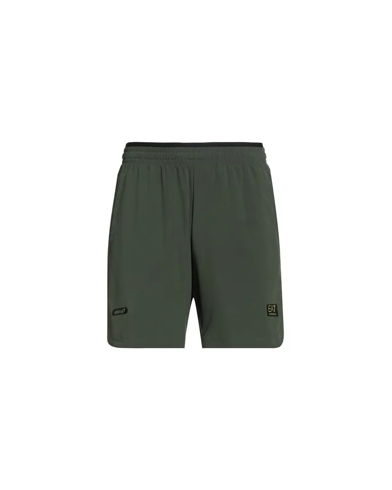 EA7 HOSEN & RÖCKE - Shorts & Bermudashortsauf YOOX.COM Dunkelgrün