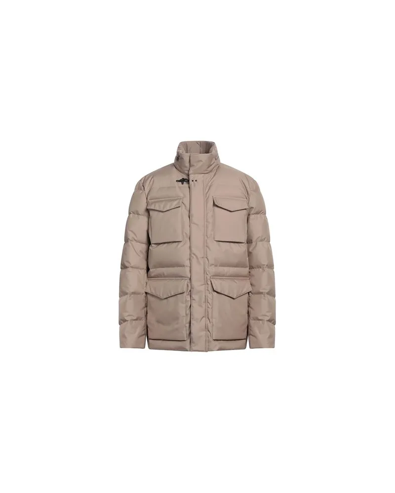 Fay JACKEN & MÄNTEL - Pufferjacken & Daunenjackenauf YOOX.COM Beige