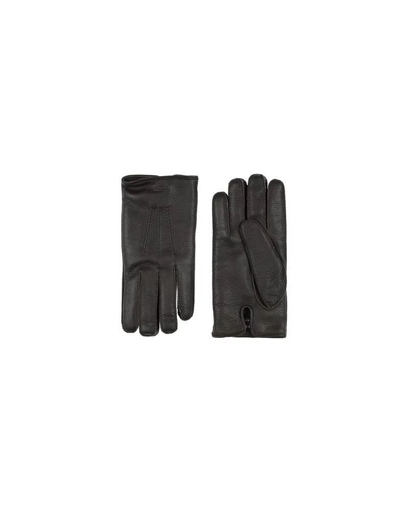 Giorgio Armani ACCESSOIRES - Handschuheauf YOOX.COM Dunkelbraun