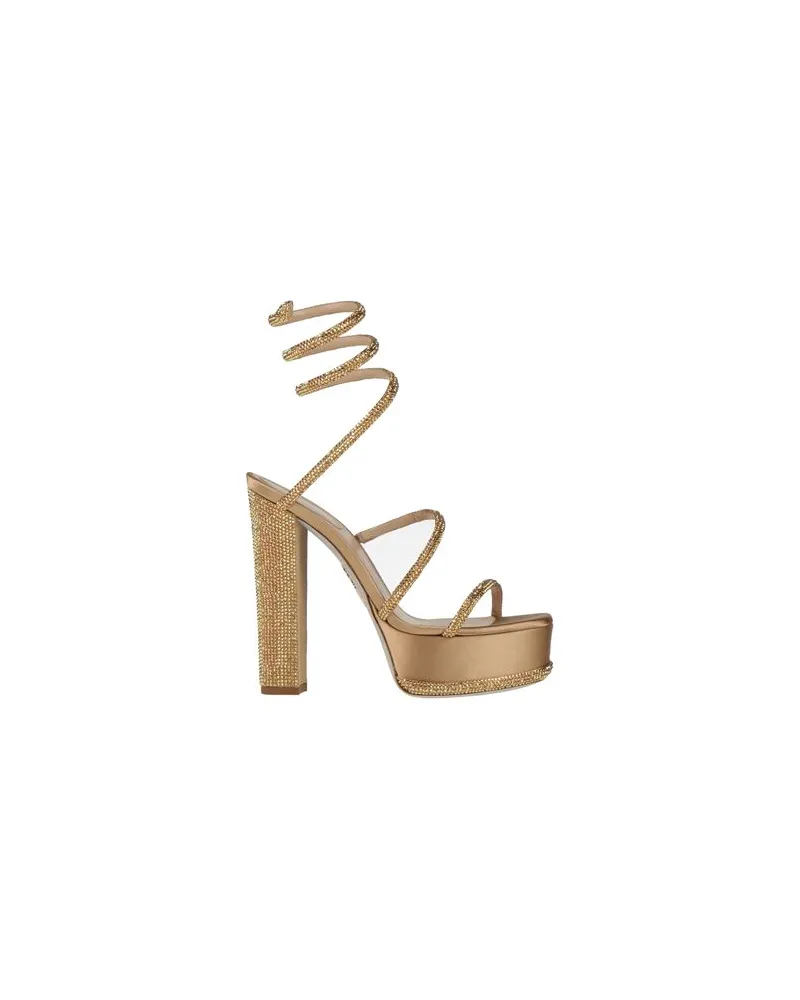 René Caovilla SCHUHE - Sandalenauf YOOX.COM Gold