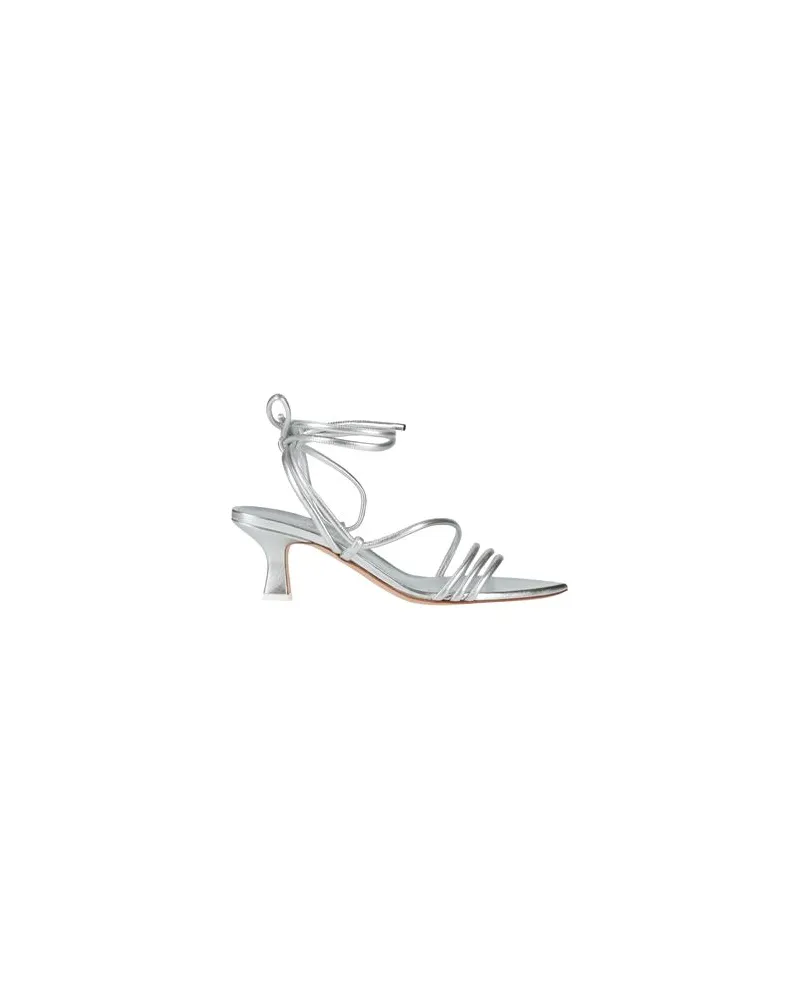 3JUIN SCHUHE - Sandalenauf YOOX.COM Silber