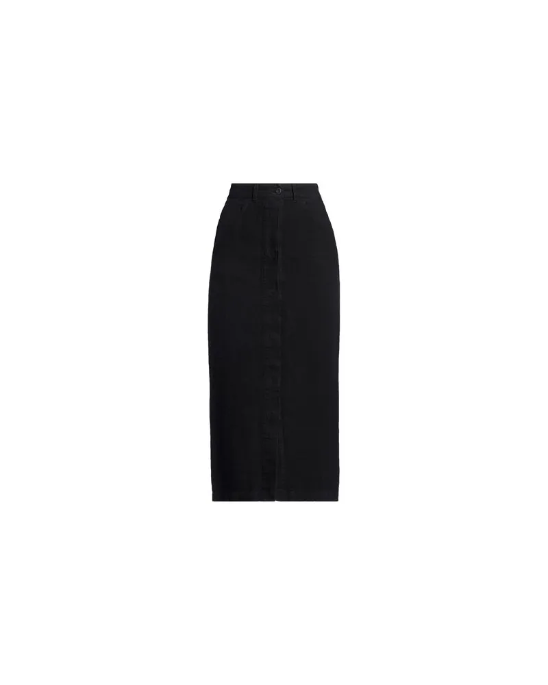 120% Lino HOSEN & RÖCKE - Midi-Röckeauf YOOX.COM Schwarz