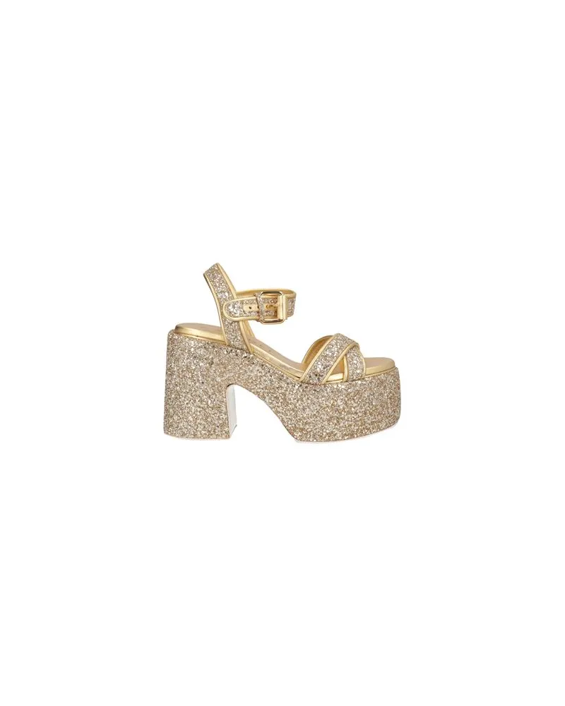 Casadei SCHUHE - Sandalenauf YOOX.COM Platin